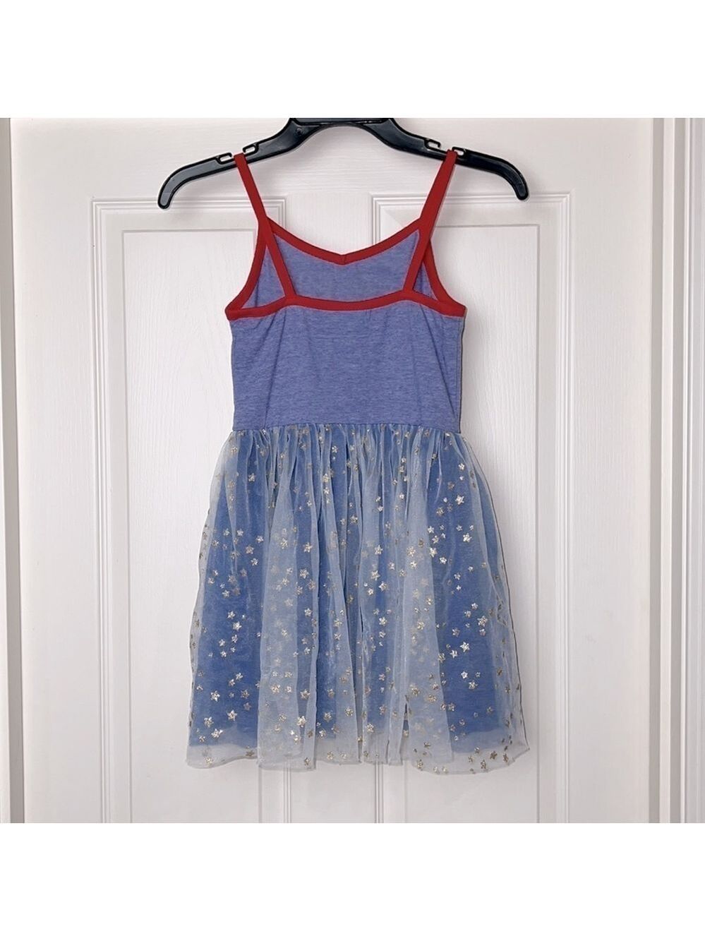 Wonder Woman Girls Kids Tulle Tank Dress  - Size Medium (7/8) - Picture 4 of 13